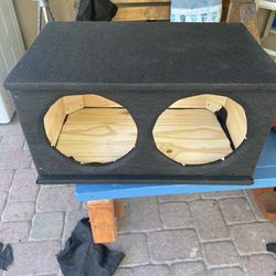9 inch Boxed duel sealed subwoofer