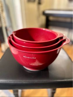 KITCHENAID MIXING BOWLS SET OF 3