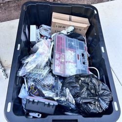 Large Lot of LED Lighting Materials & Installation Supplies