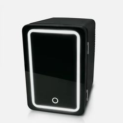 Personal Chiller LED Lighted Mini Refrigerator 
