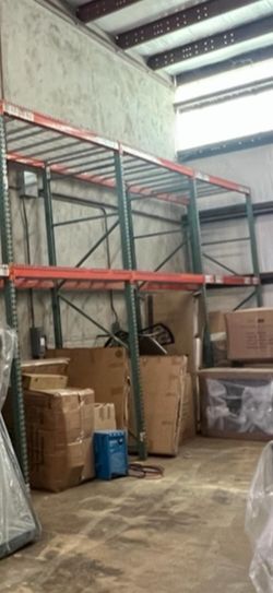 Metal racks  industrial storage