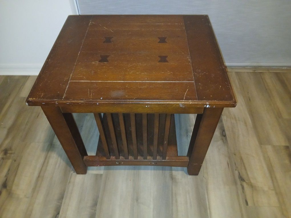Brown End Table