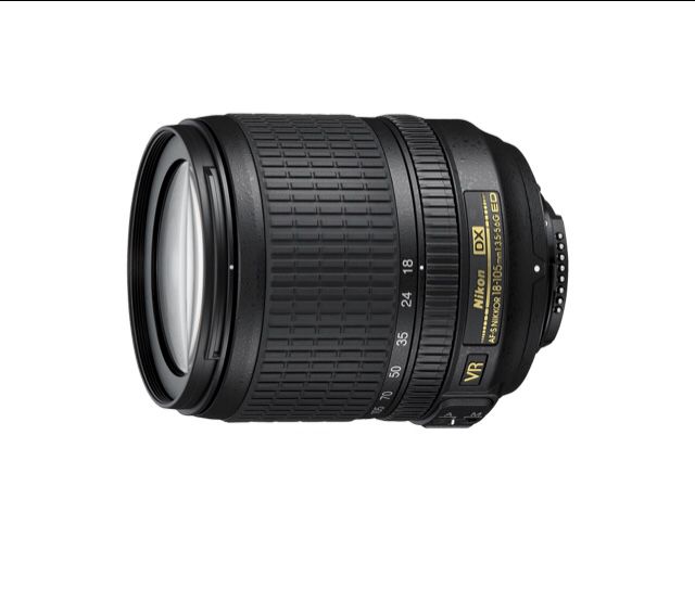 Nikon DX AF-S Nikkor 18-105mm camera lens