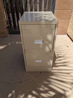 Two Drawer File Cabinet