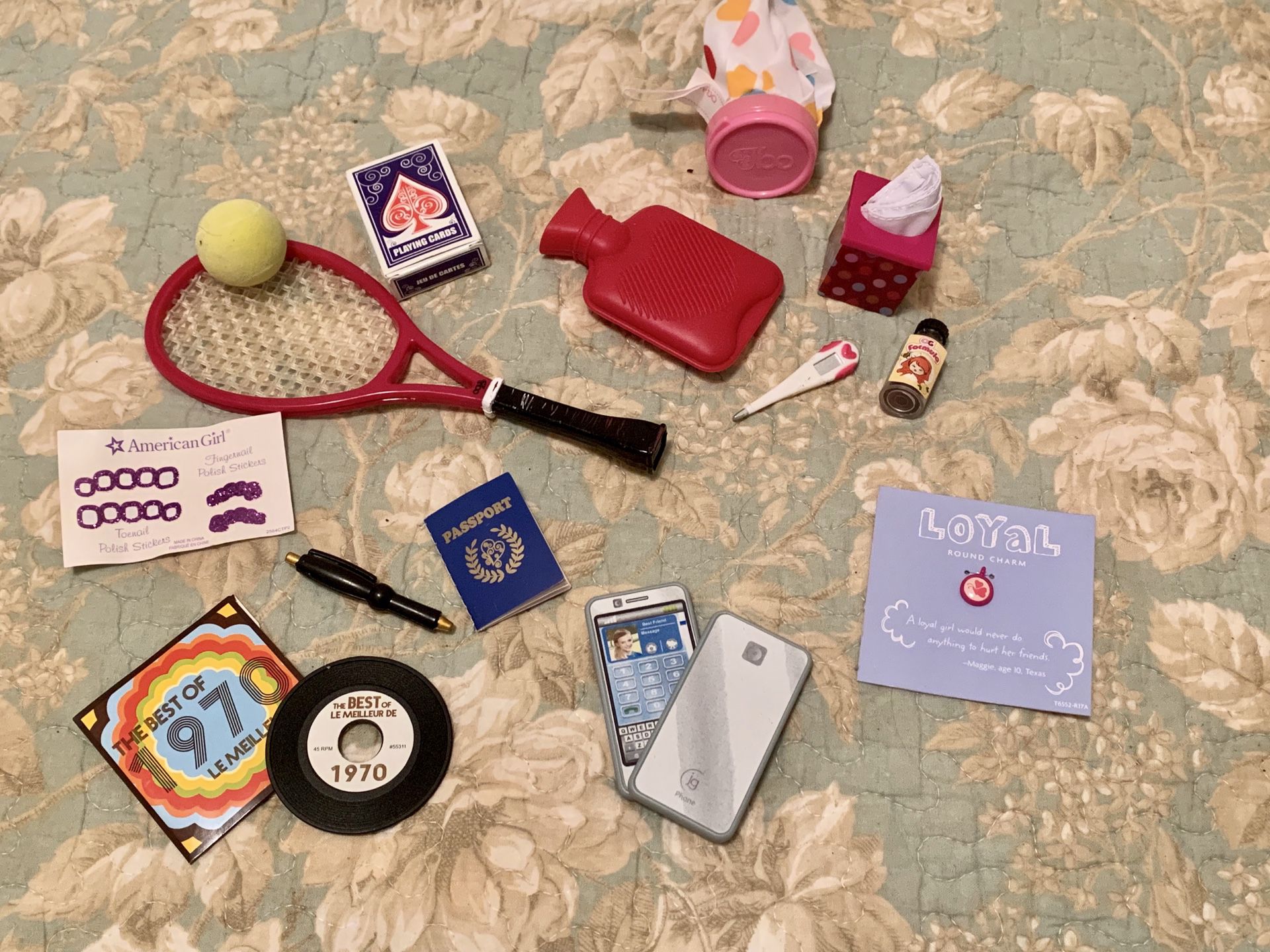 Various American Girl Doll Accessories