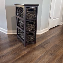 Storage Shelf With Drawers