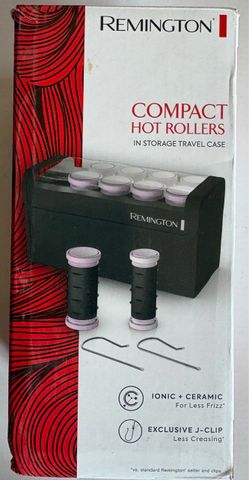 Remington Compact Hot Rollers with Travel Case