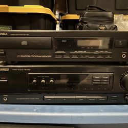 Sansui Cd-190 And Sansui Rz-1900 Receiver 