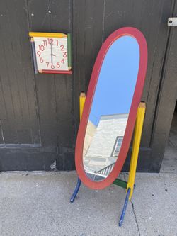Post Modern Pop Art Pencil Mirror