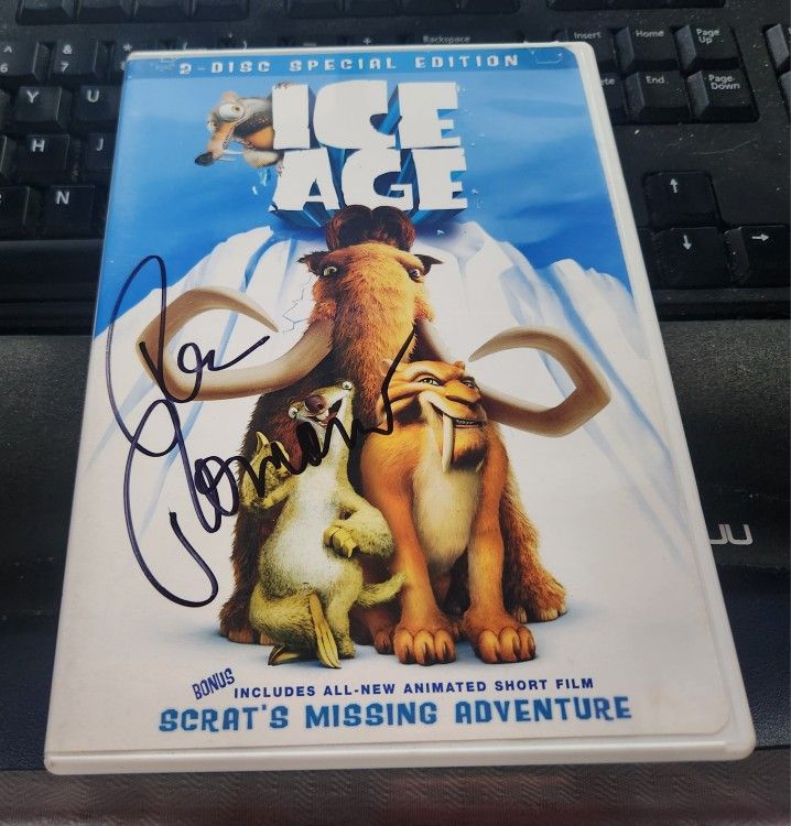 Ice Age DVD (Signed By Ray Romano)
