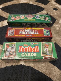 1990 & 1991 Complete Factory Sets