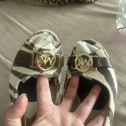 Michael Kors Printed Platform Shoes 6.5