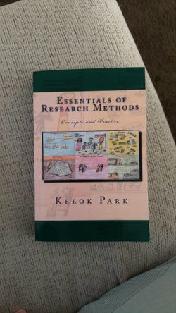 Essentials of research methods by Keeok Park