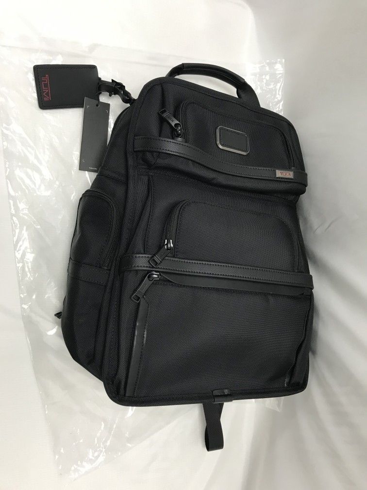 TUMI Alpha Brief Backpack in Black