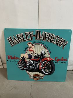 Harley Davidson Sign
