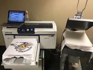 Epson DTG F2000 ( ++ PreTreat Machine !!!) // Direct To Garment Shirt Printing Business