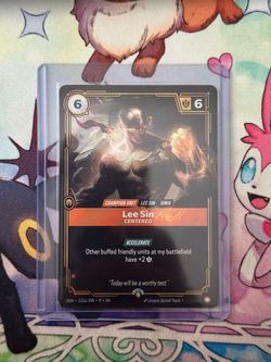 Lee Sin Centered Promo - 151b/298 NM