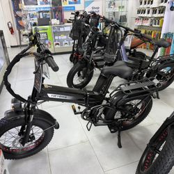 Heybike Mars 3.0 Electric Bicycle 28MPH! Finance For $50 Down Payment!!