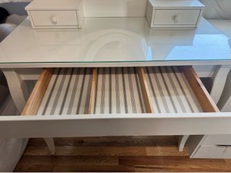 HEMNES Dressing table with mirror