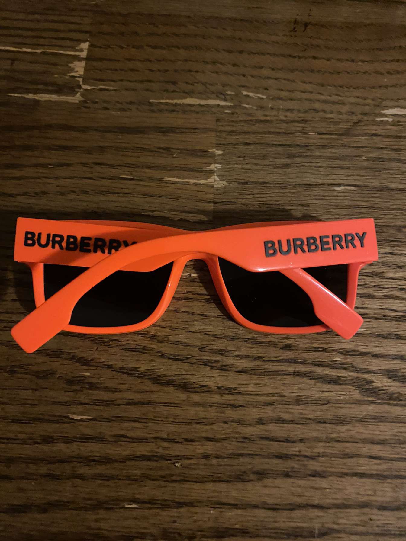 Burberry Knight Orange Sunglasses