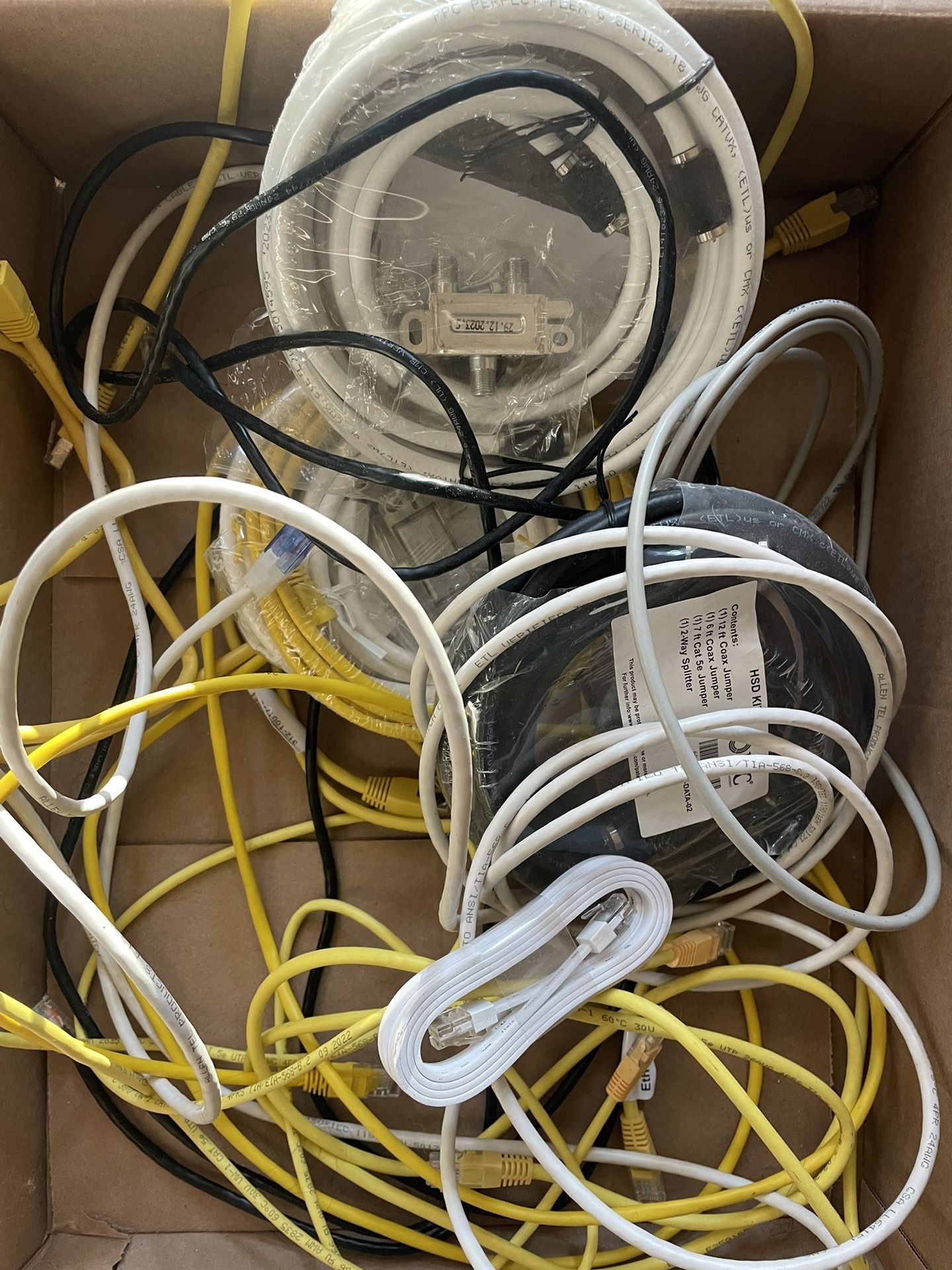 Ethernet And Cable Cords