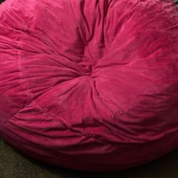 Giant Pink Beanbag 