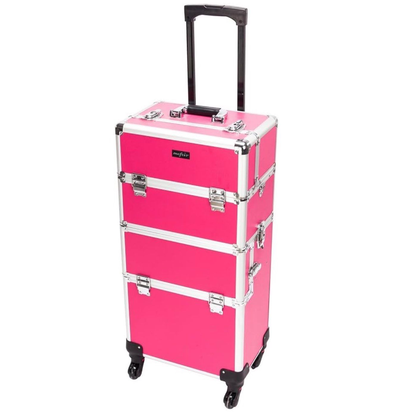 2 in 1 Rolling Makeup Train Case (Jh2181)