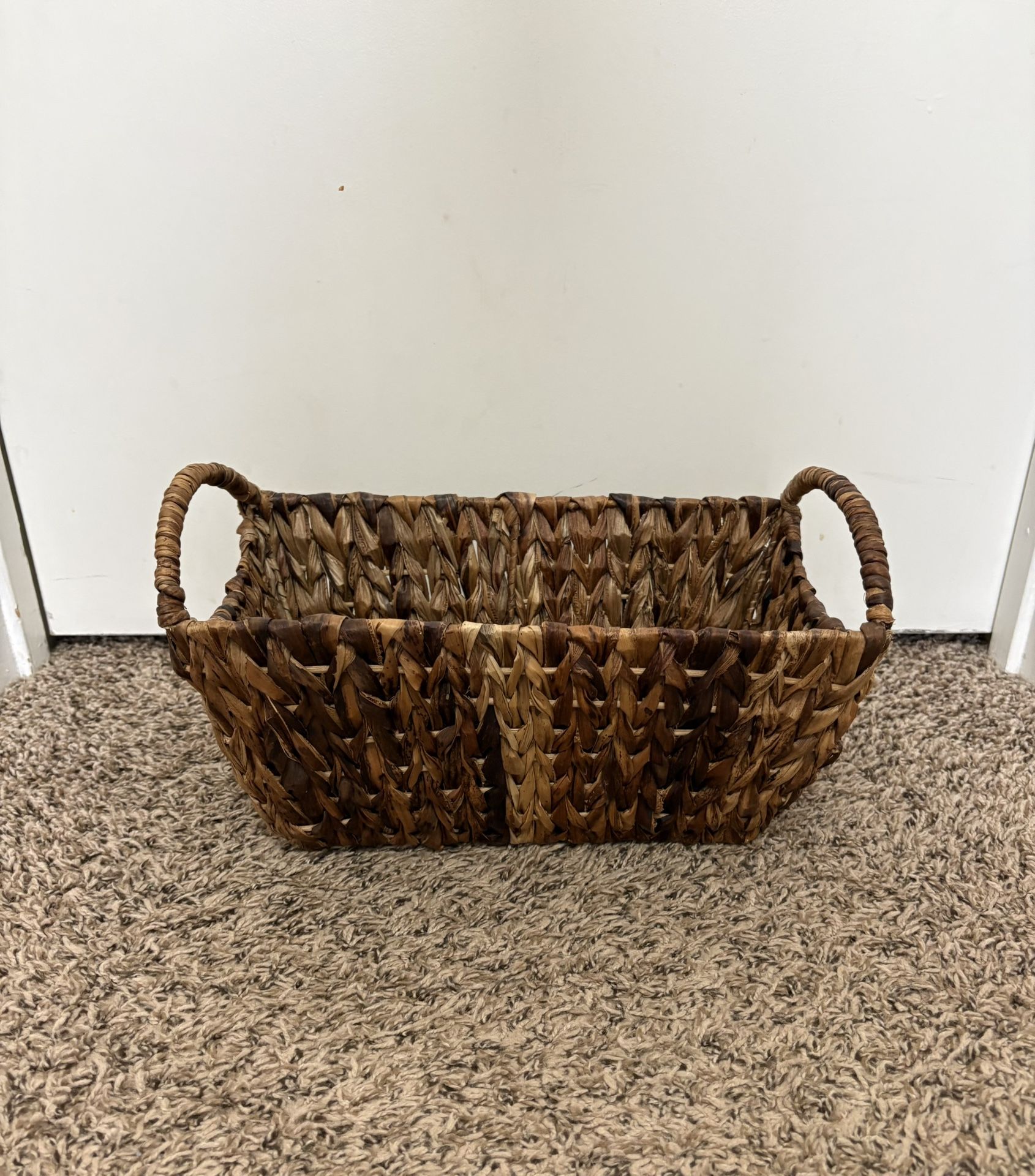 Wicker Storage Basket