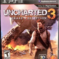 uncharted 3 PS3 game 