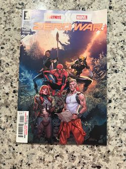 Fortnite x Marvel Zero War #1 Comic Book - Used Code