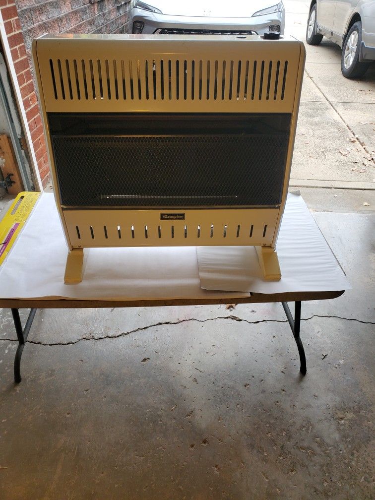 CHARMGLOW 30,000 BTU VENT FREE NATURAL GAS HEATER CAN HEAT A LARGER AREA IN GOOD CONDITION