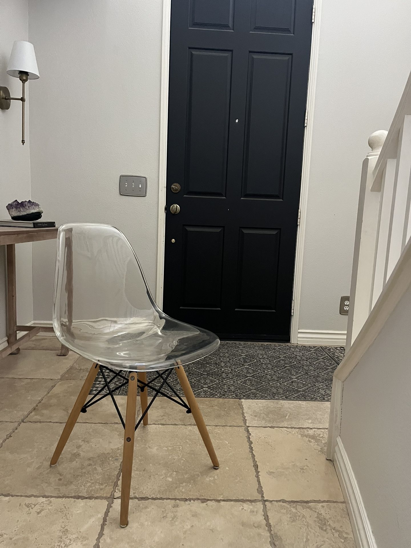 Seaneen Clear Side Side Chair