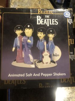The Beatles Salt & Pepper Shakers Brand New