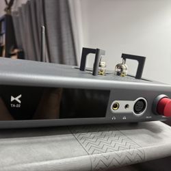 XDUOO TA-22 DAC&Tube Balance Headphone Amplifier ES9038Q2M*2 USB DSD256 32Bit/384kHz HD Bluetooth DAC Amp