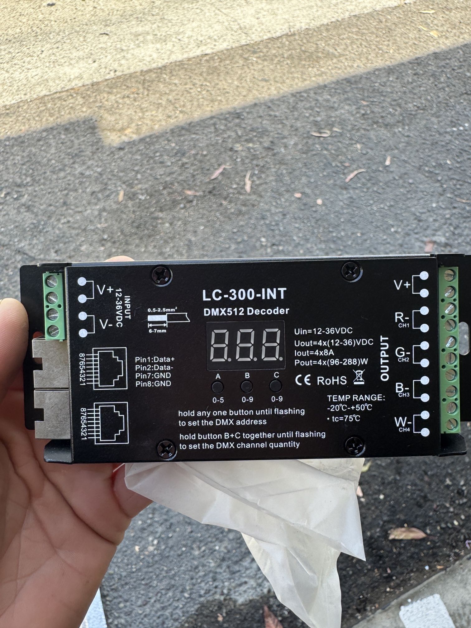 Dmx Decoder Brand New Never Used