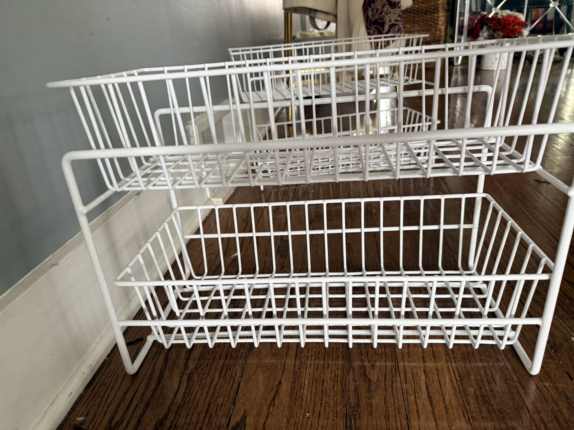 2-tier cabinet wire basket- Set Of 2