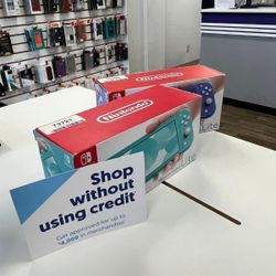 Brand New Nintendo Switch LITE Gaming Console - $25 Down To Take Home Today Pay The Rest Later