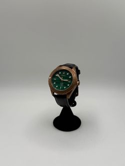 Aquacy Brass Case Malachite Dial Automatic Watch