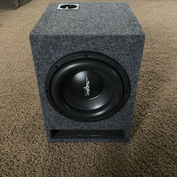 10” Skar Sub + Boss Mono Amp 
