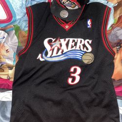 Allen Iverson Jersey Size Large