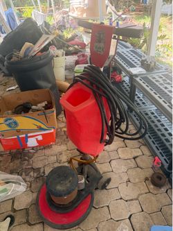 Hawk Heavy Duty Commercial Floor Buffer / Polisher with Solution Tank