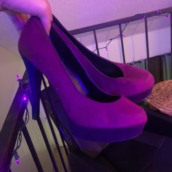 pink/purple elle heels