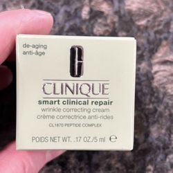 NEW CLINIQUE SMART CLINICAL REPAIR WRINKLE CORRECTING CREAM $7!