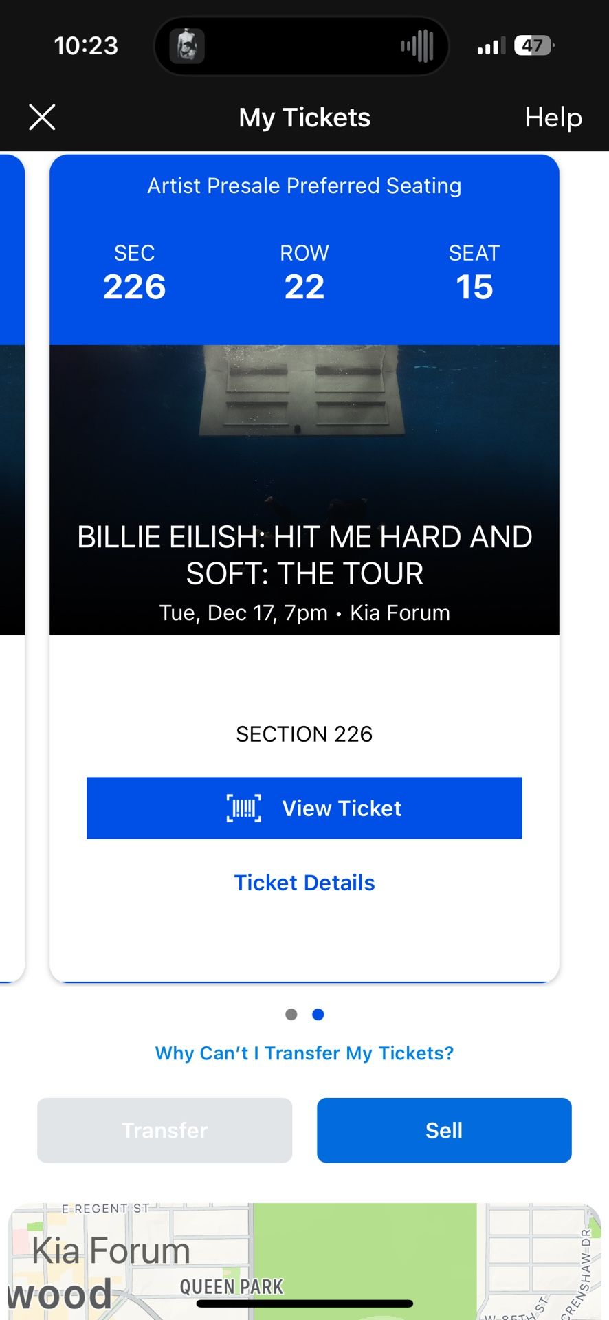Billie Eilish Concert TONIGHT TICKETS