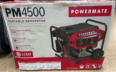 Powermate PM4500 Portable Generator