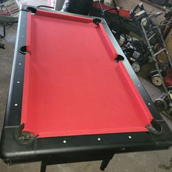 Go SPORTS 6FT POOL TABLE