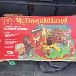Mcdonald’s Placeset Used Complete In Box 