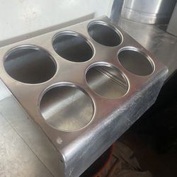 Table Cart Acero Inoxidable Ideal Para Salsas O Utensils Storages 