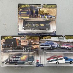 Hot Wheels 2024 Team Transport Premium 62 63 64 Set