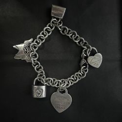 Vintage Tiffany Charm Bracelet 